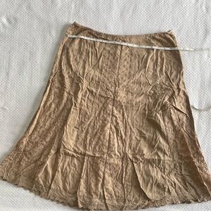 Style & Co. Women's A-Line Skirt in Tan